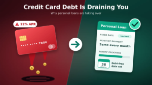 Feeling weighed down by credit card debt? Here’s why personal loans are becoming the preferred solution